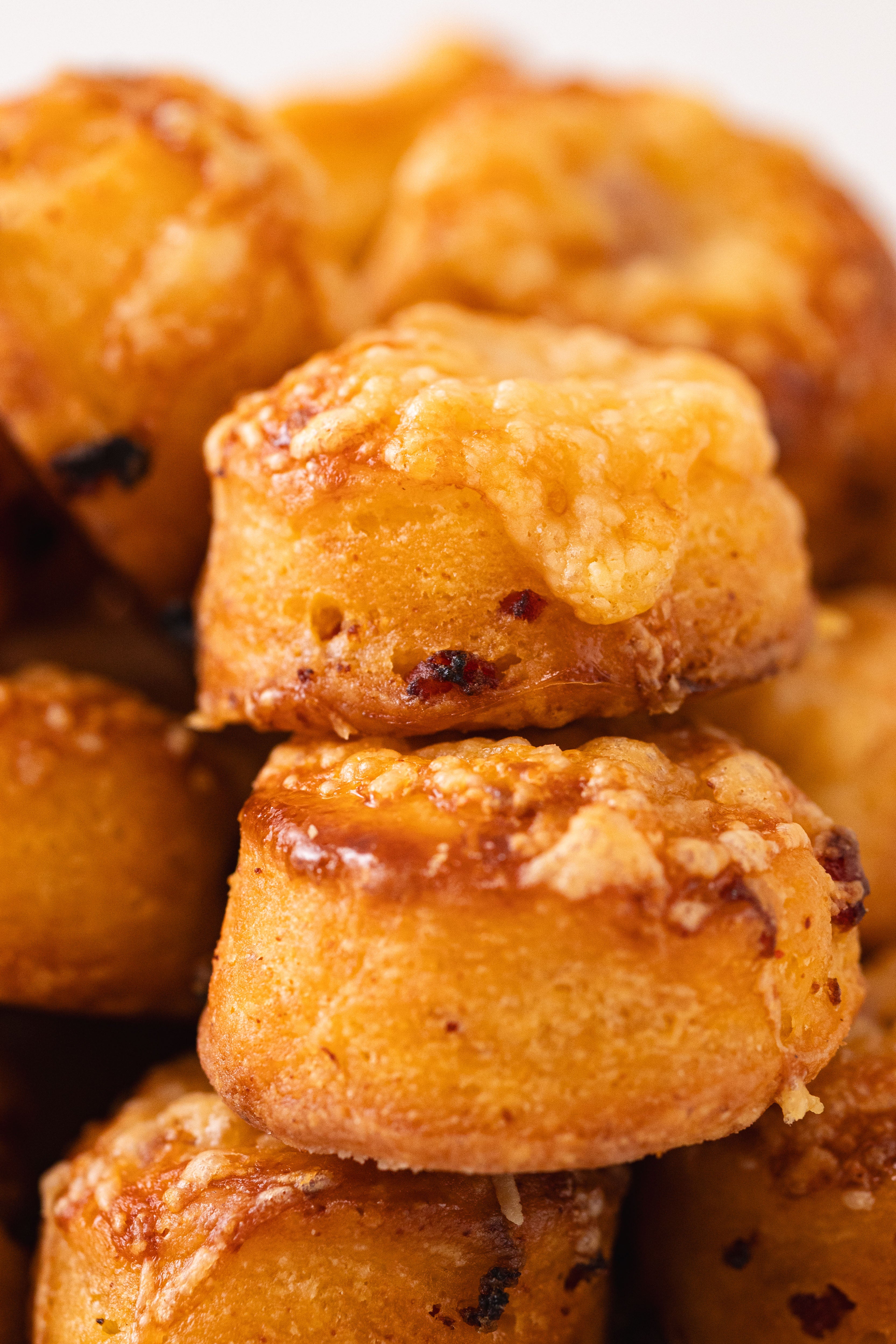 Manchego-chorizo pogácsa