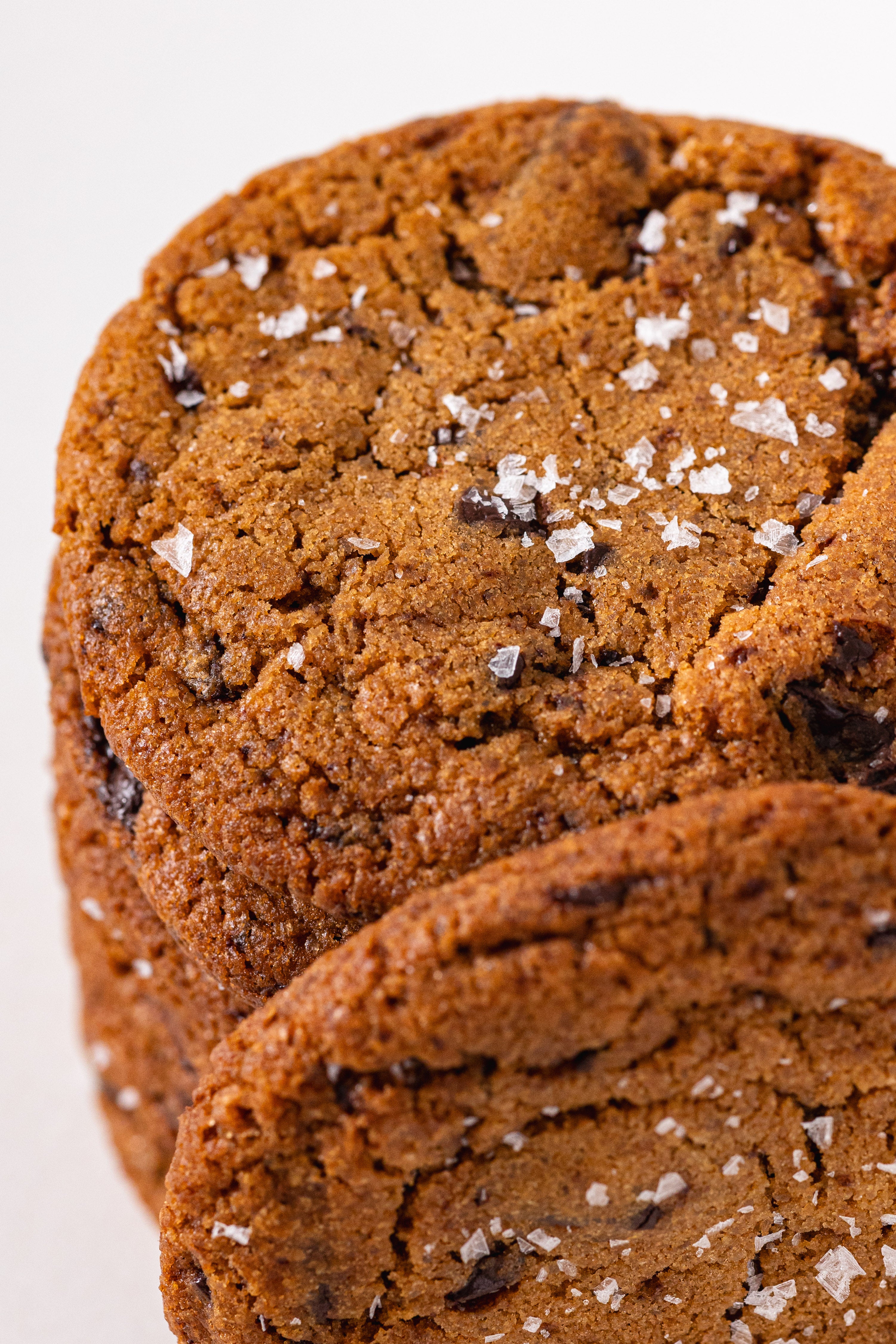 Barnított vajas csokis keksz Maldon sóval