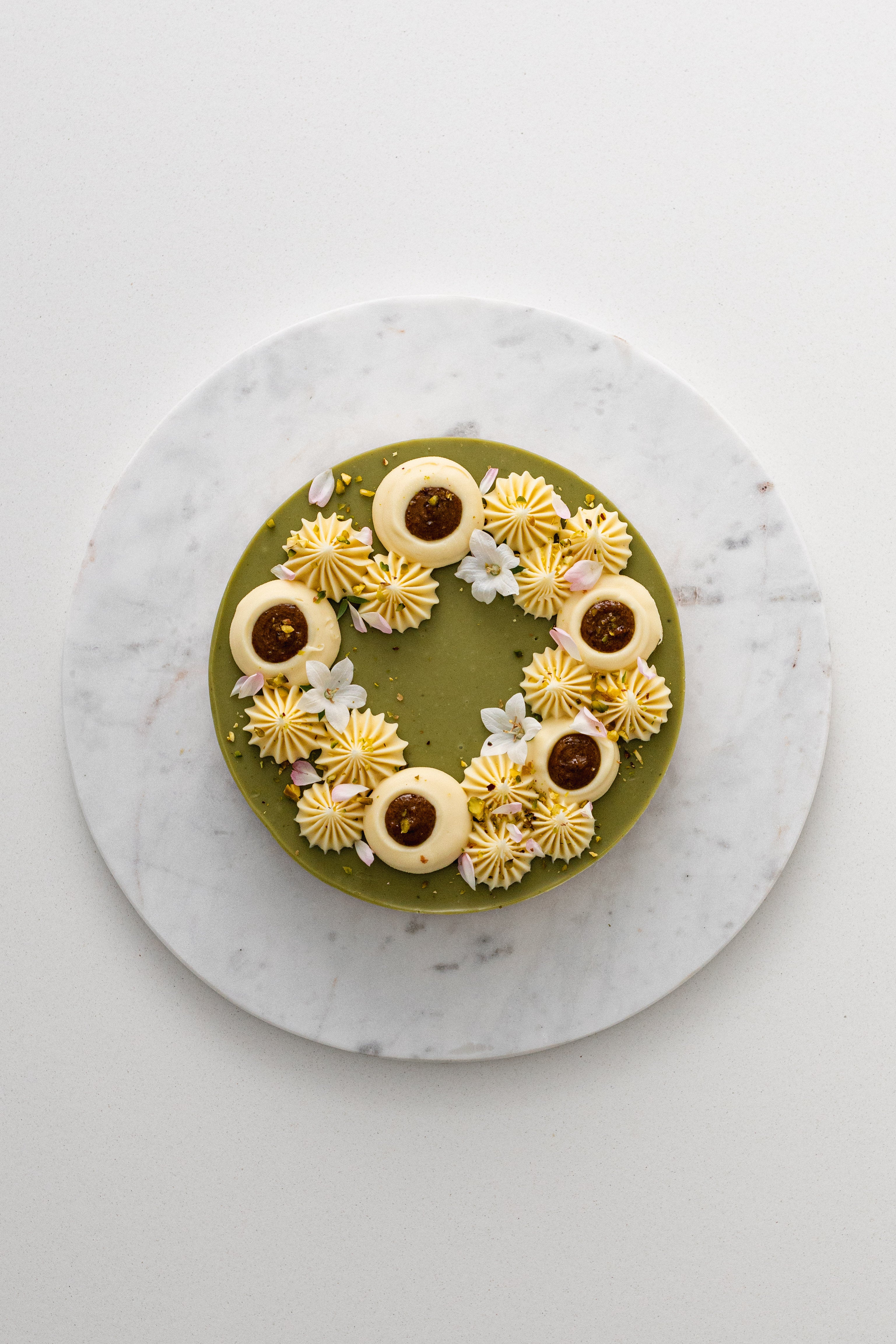 Pisztáciás sajttorta