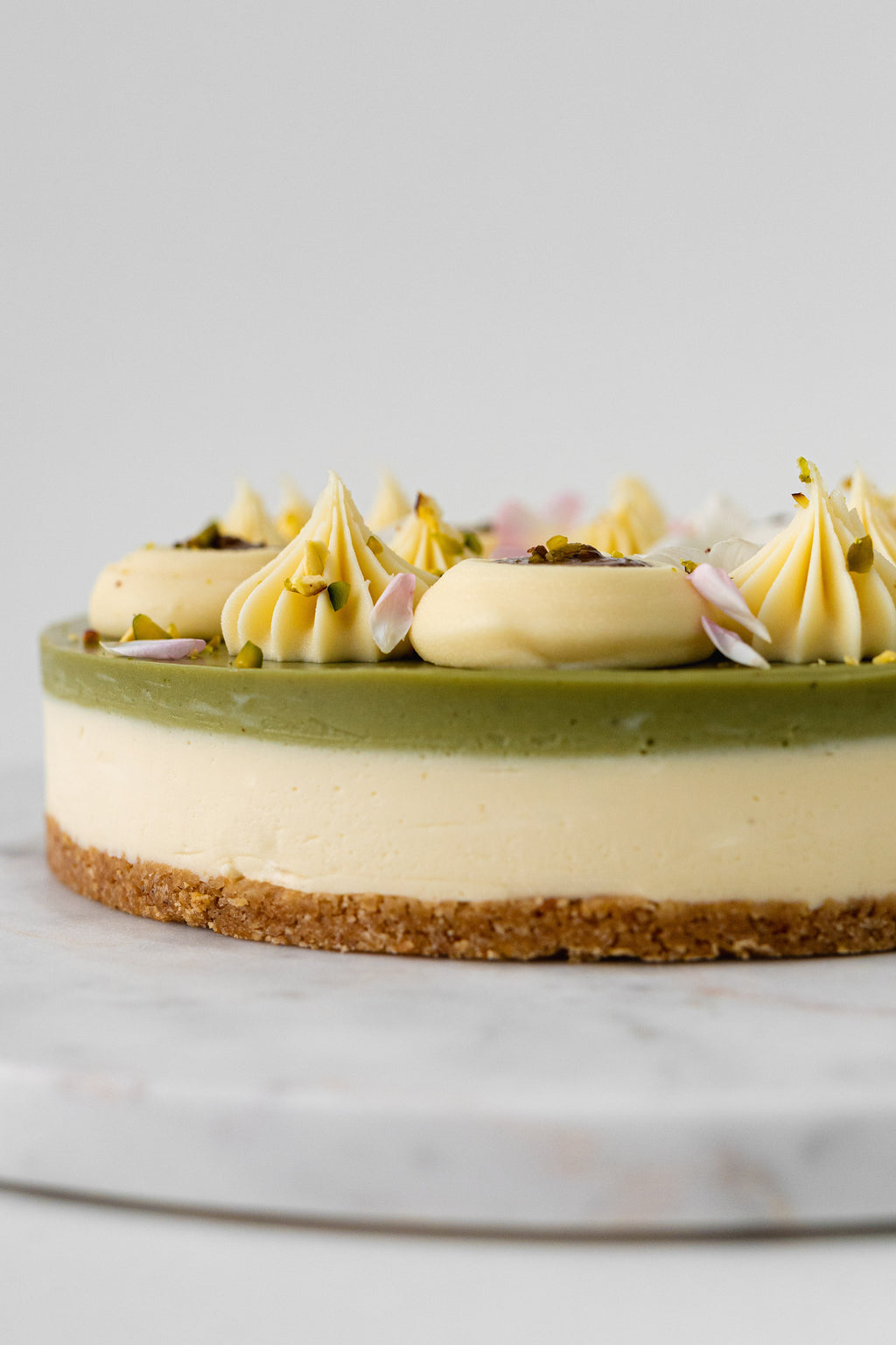 Pisztáciás sajttorta