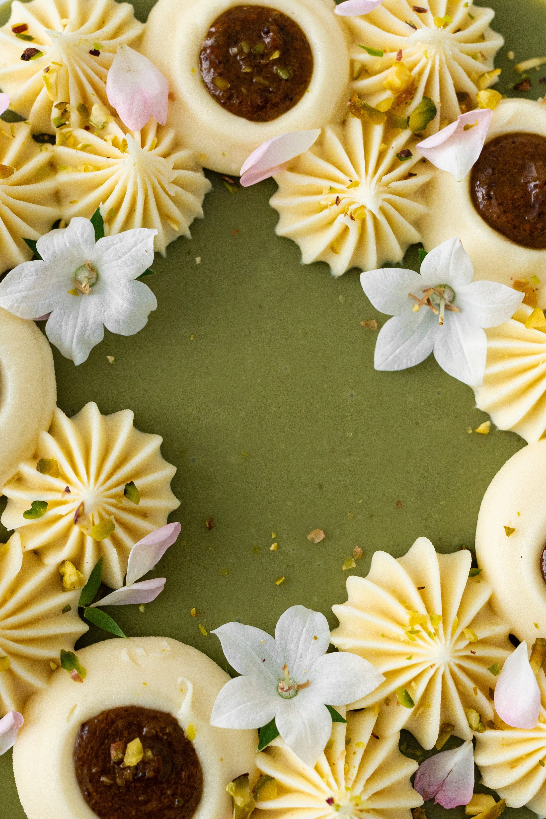 Pisztáciás sajttorta